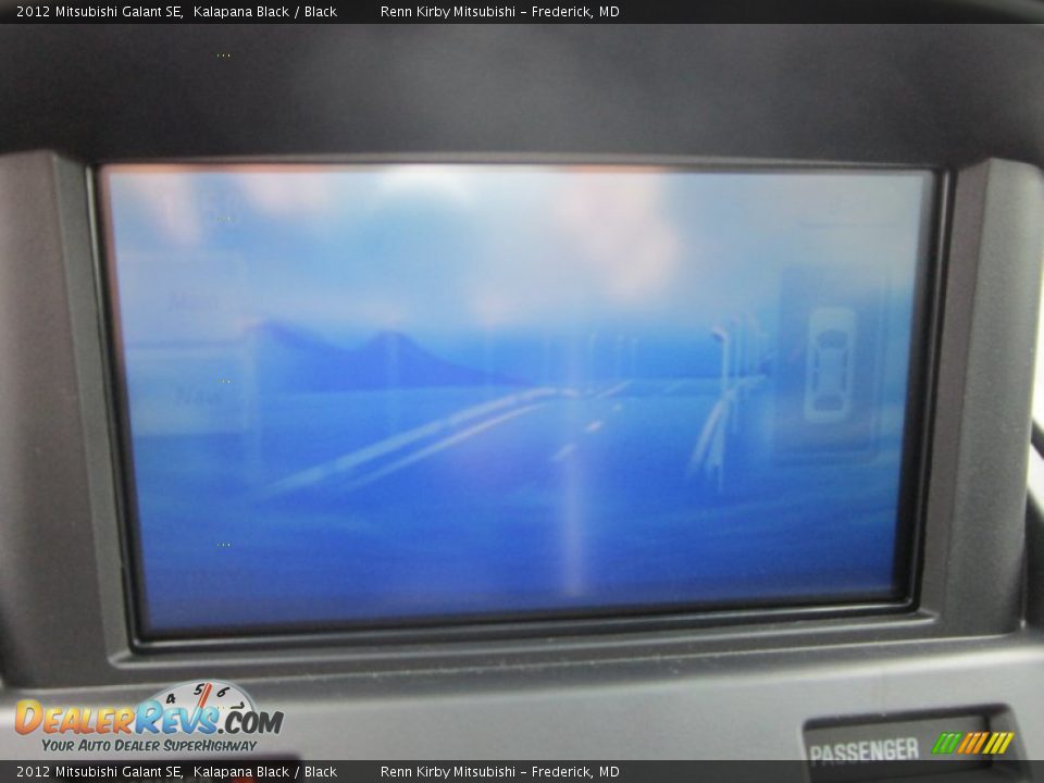 2012 Mitsubishi Galant SE Kalapana Black / Black Photo #14