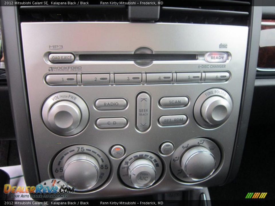 2012 Mitsubishi Galant SE Kalapana Black / Black Photo #15