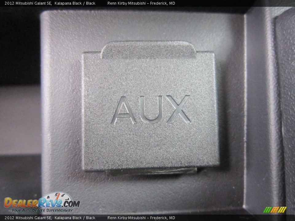 2012 Mitsubishi Galant SE Kalapana Black / Black Photo #18