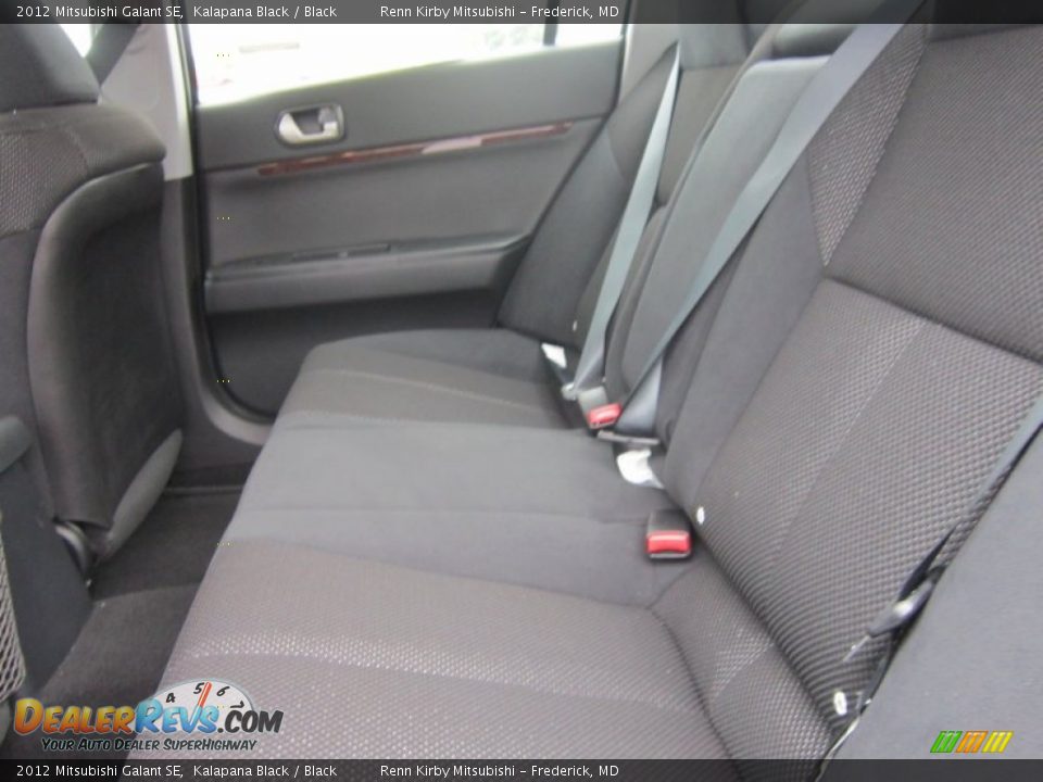 2012 Mitsubishi Galant SE Kalapana Black / Black Photo #20
