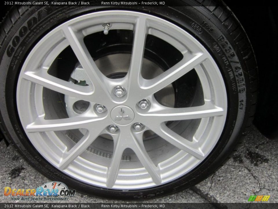 2012 Mitsubishi Galant SE Kalapana Black / Black Photo #23