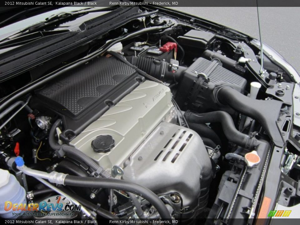 2012 Mitsubishi Galant SE Kalapana Black / Black Photo #25