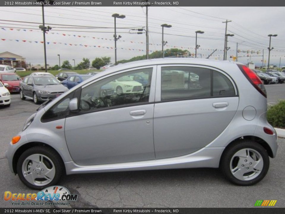 Cool Silver 2012 Mitsubishi i-MiEV SE Photo #2