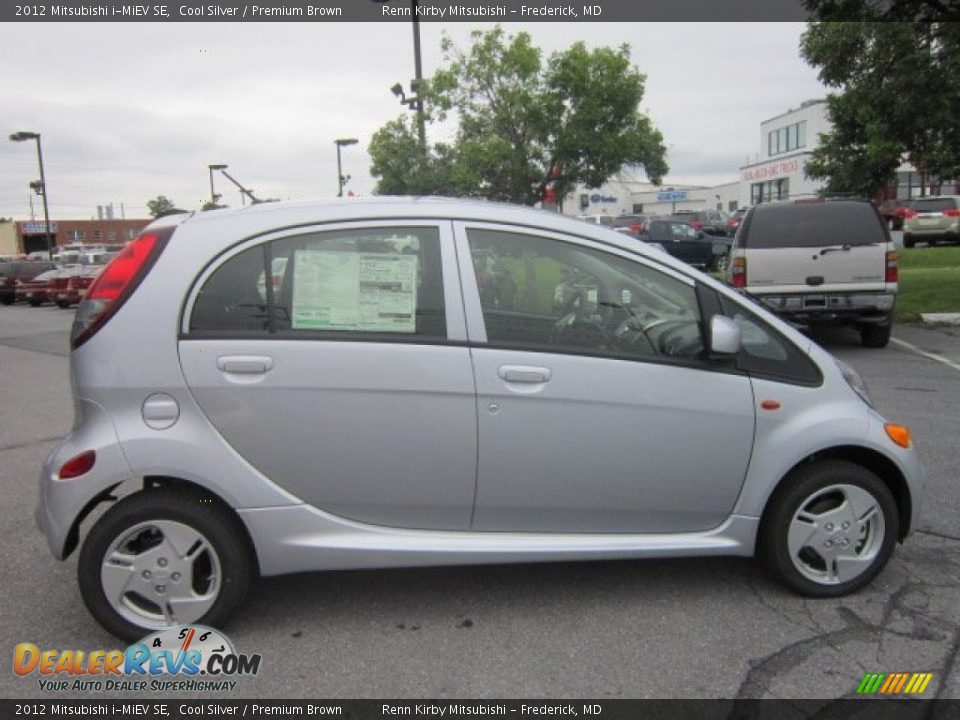 Cool Silver 2012 Mitsubishi i-MiEV SE Photo #7