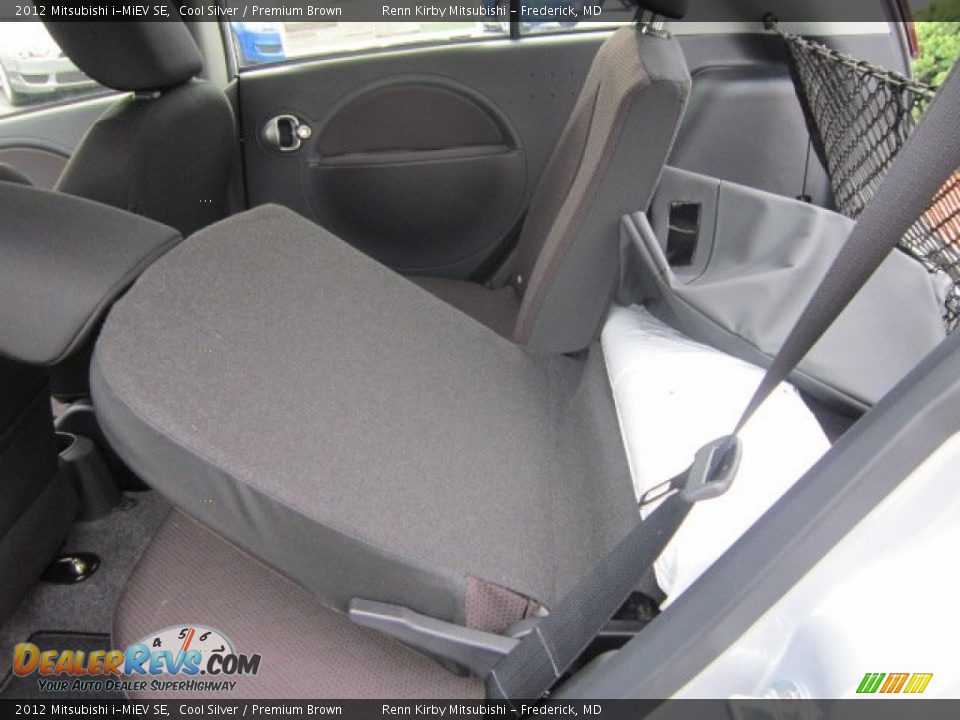 Premium Brown Interior - 2012 Mitsubishi i-MiEV SE Photo #20