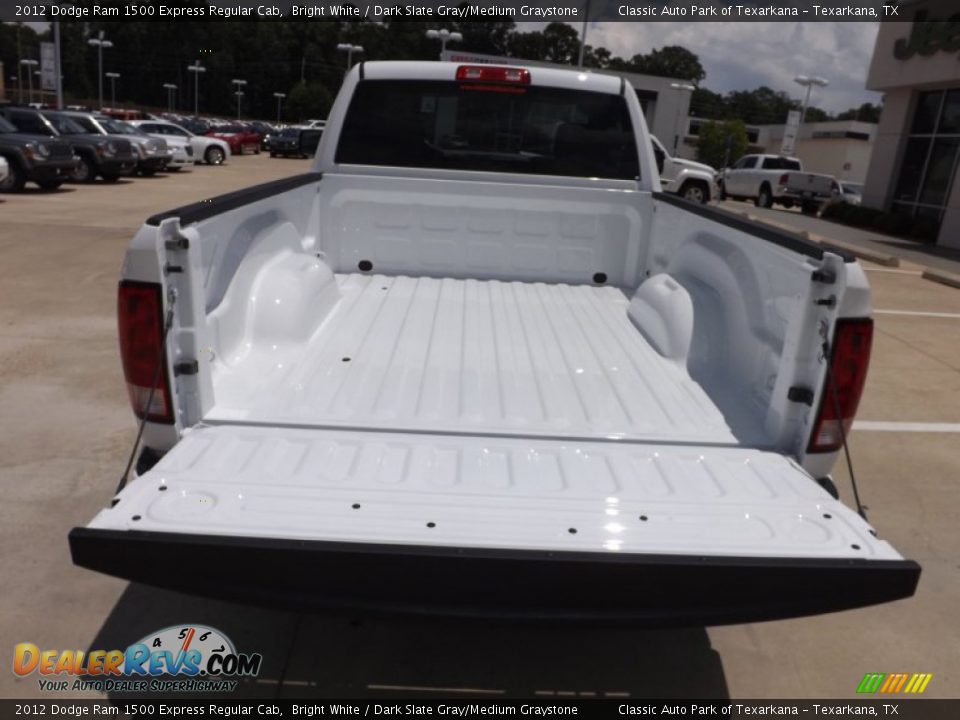 2012 Dodge Ram 1500 Express Regular Cab Bright White / Dark Slate Gray/Medium Graystone Photo #15