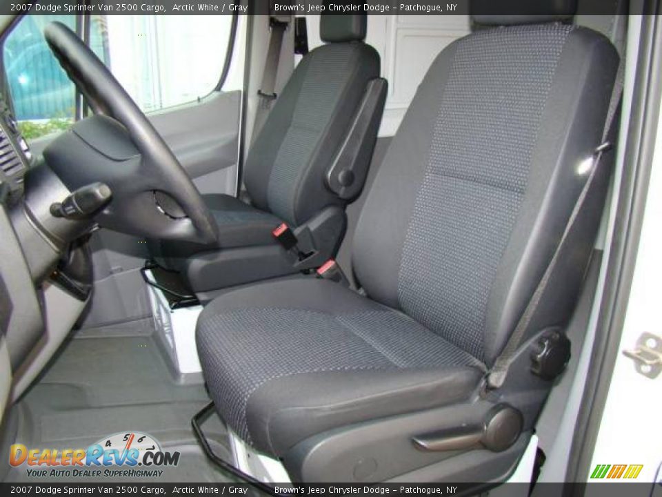 2007 Dodge Sprinter Van 2500 Cargo Arctic White / Gray Photo #10