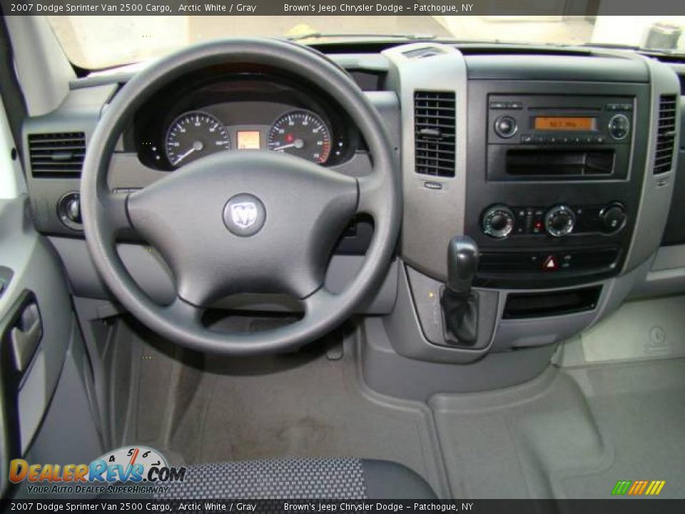 2007 Dodge Sprinter Van 2500 Cargo Arctic White / Gray Photo #11