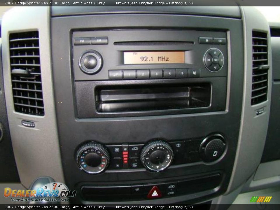 2007 Dodge Sprinter Van 2500 Cargo Arctic White / Gray Photo #12