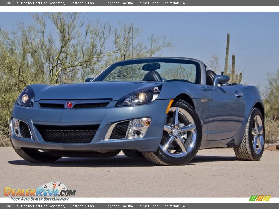 Front 3/4 View of 2008 Saturn Sky Red Line Roadster Photo #1