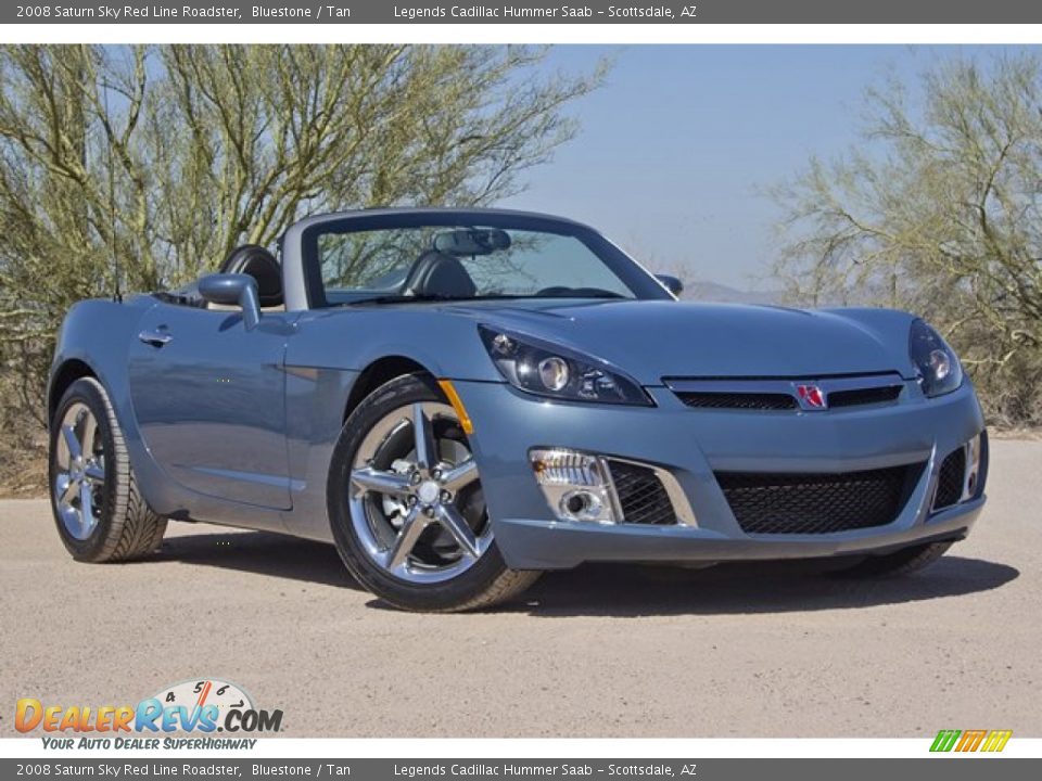 Front 3/4 View of 2008 Saturn Sky Red Line Roadster Photo #5