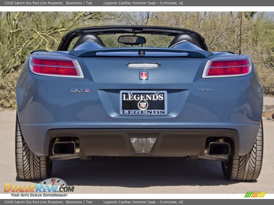 2008 Saturn Sky Red Line Roadster Bluestone / Tan Photo #10