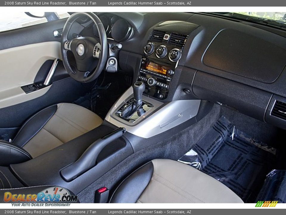 Dashboard of 2008 Saturn Sky Red Line Roadster Photo #22