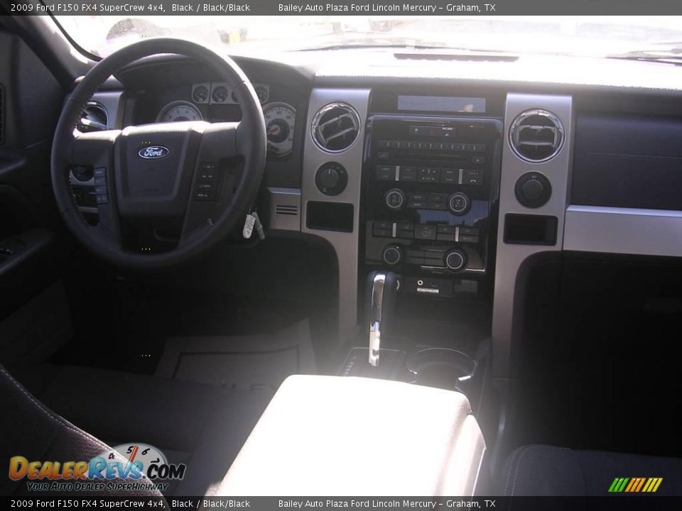 2009 Ford F150 FX4 SuperCrew 4x4 Black / Black/Black Photo #10