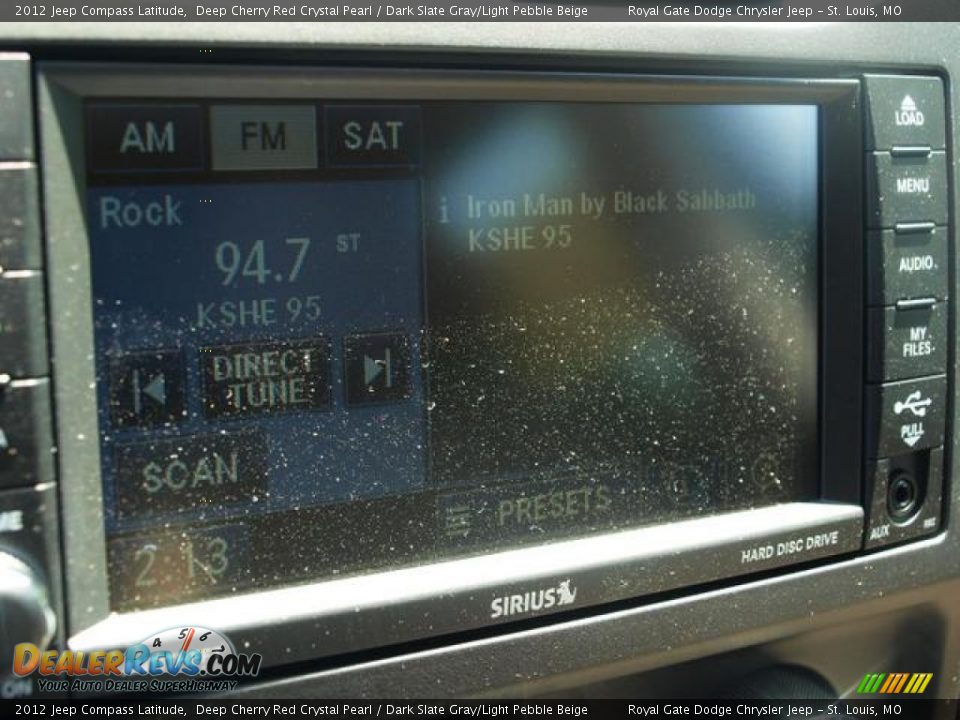 2012 Jeep Compass Latitude Deep Cherry Red Crystal Pearl / Dark Slate Gray/Light Pebble Beige Photo #6