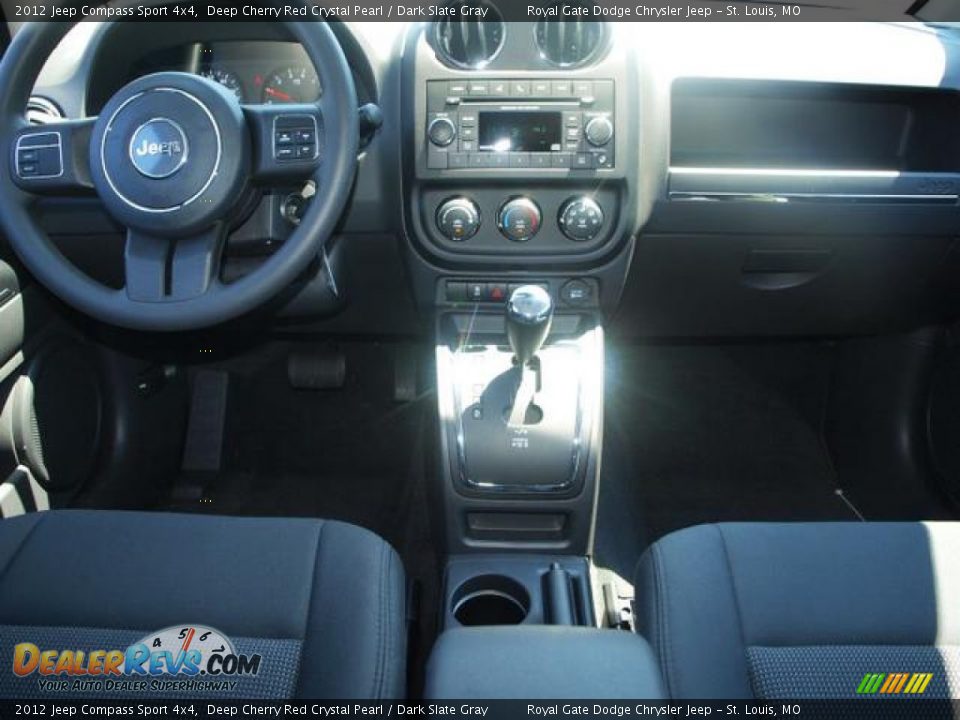 2012 Jeep Compass Sport 4x4 Deep Cherry Red Crystal Pearl / Dark Slate Gray Photo #5