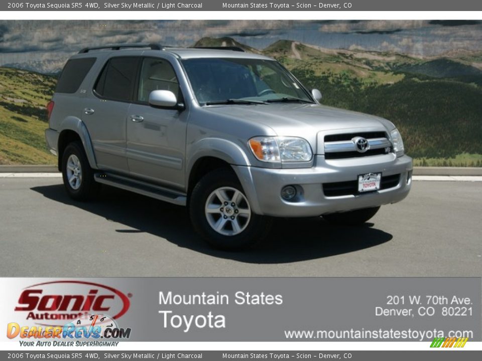 2006 Toyota Sequoia SR5 4WD Silver Sky Metallic / Light Charcoal Photo #1