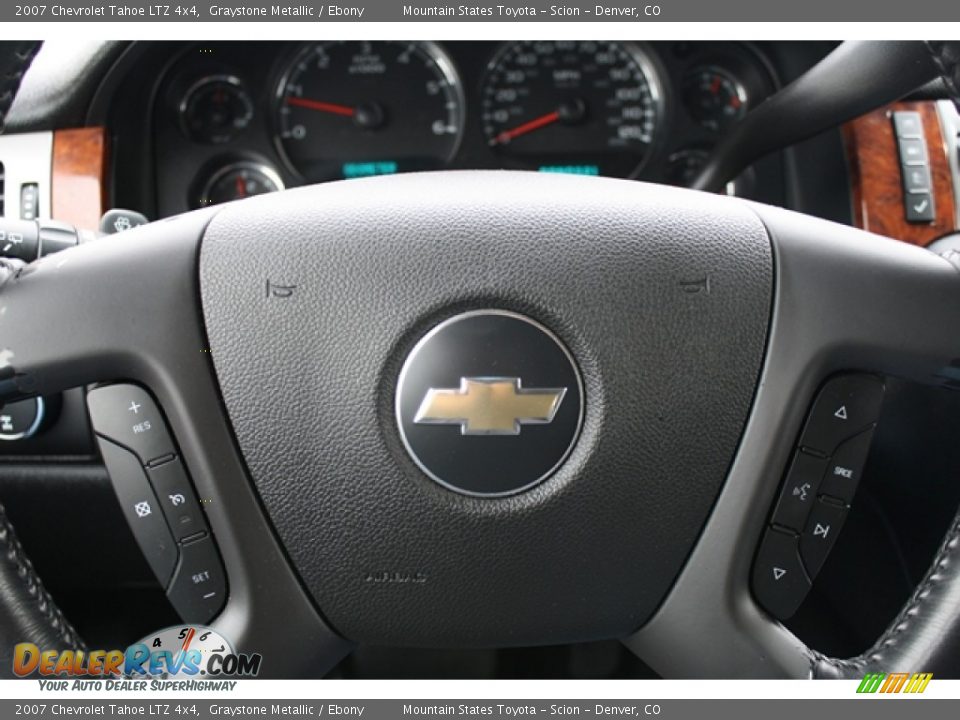 2007 Chevrolet Tahoe LTZ 4x4 Graystone Metallic / Ebony Photo #18