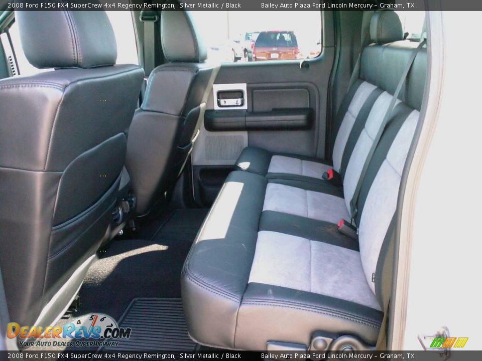 2008 Ford F150 FX4 SuperCrew 4x4 Regency Remington Silver Metallic / Black Photo #7