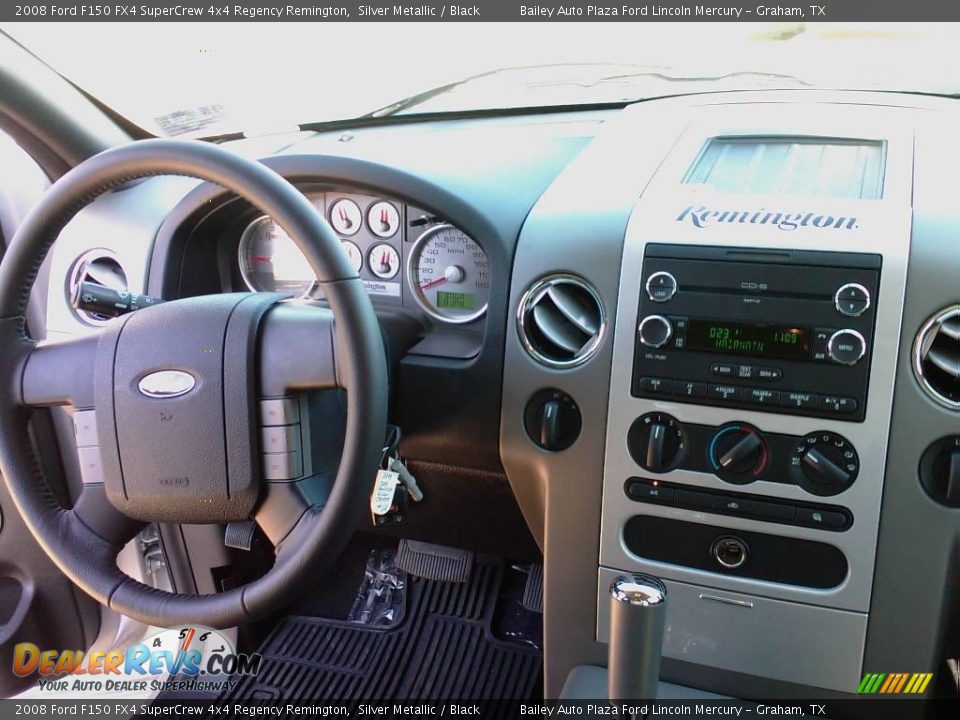 2008 Ford F150 FX4 SuperCrew 4x4 Regency Remington Silver Metallic / Black Photo #10