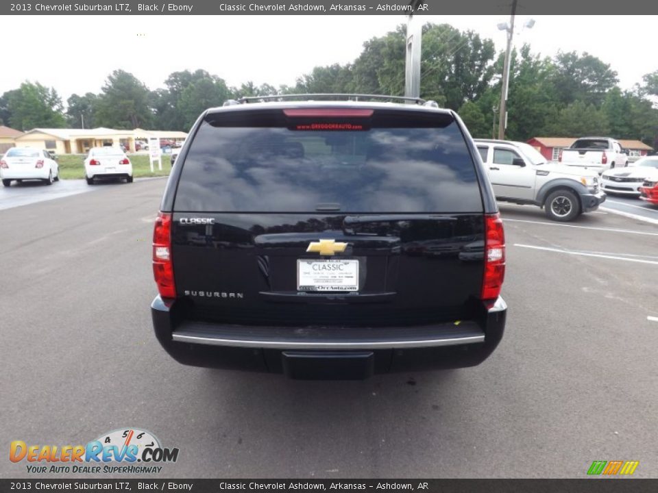 2013 Chevrolet Suburban LTZ Black / Ebony Photo #4
