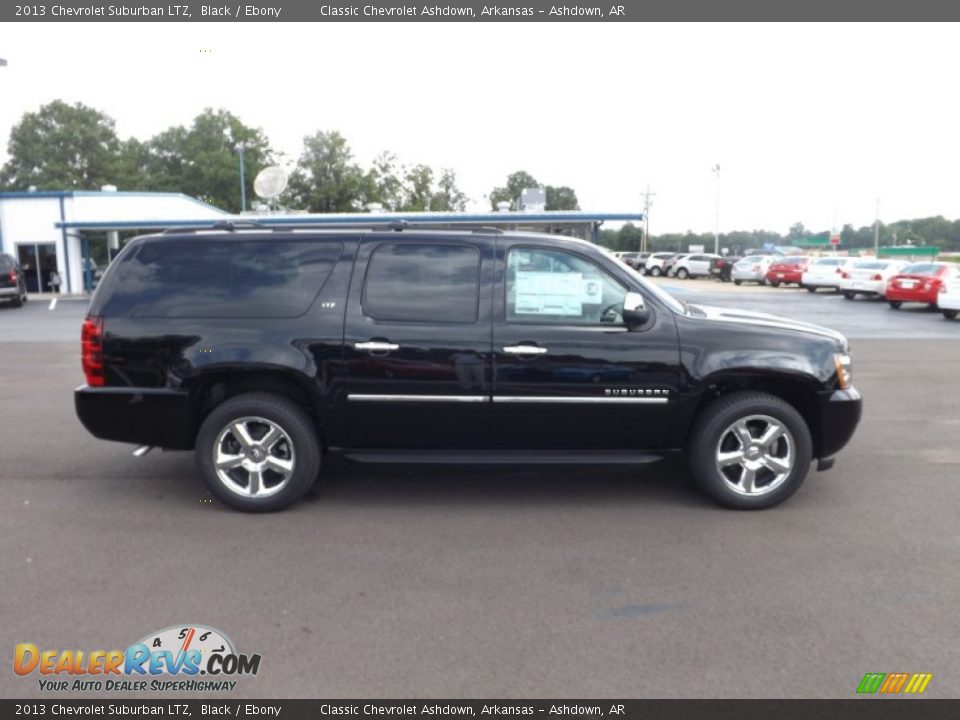 2013 Chevrolet Suburban LTZ Black / Ebony Photo #6