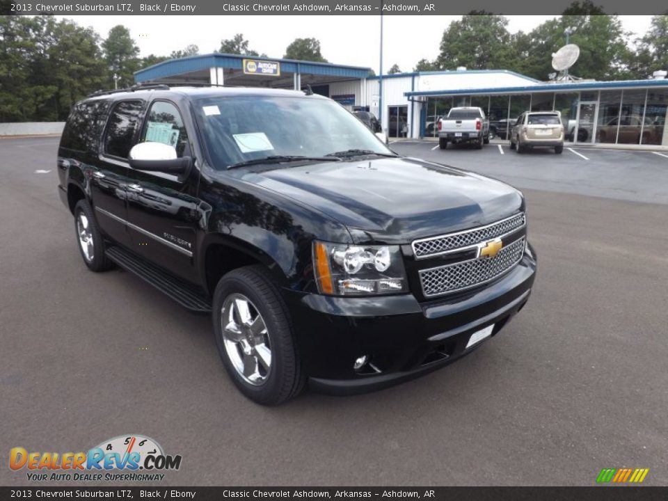 2013 Chevrolet Suburban LTZ Black / Ebony Photo #7