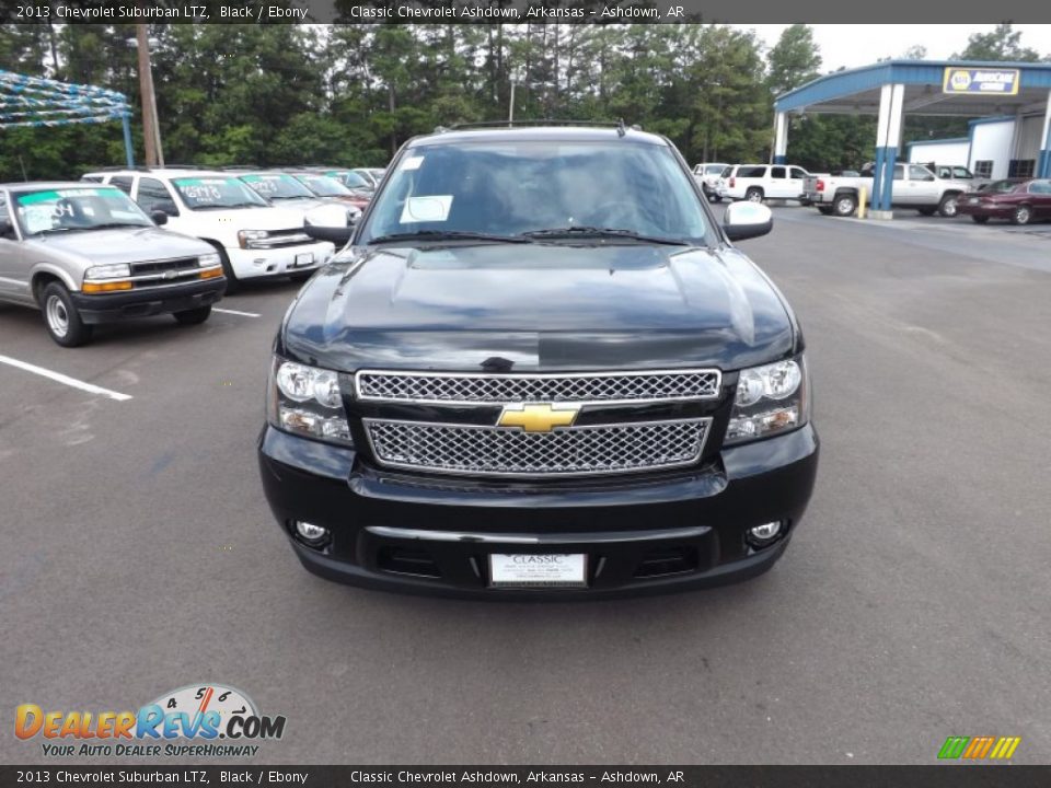 2013 Chevrolet Suburban LTZ Black / Ebony Photo #8