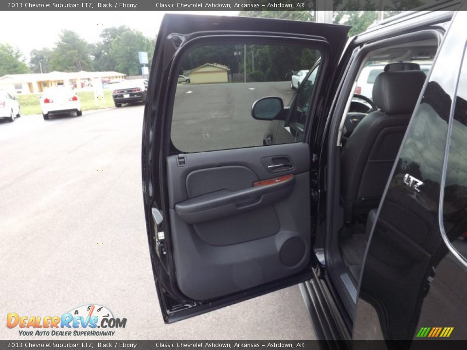 2013 Chevrolet Suburban LTZ Black / Ebony Photo #21