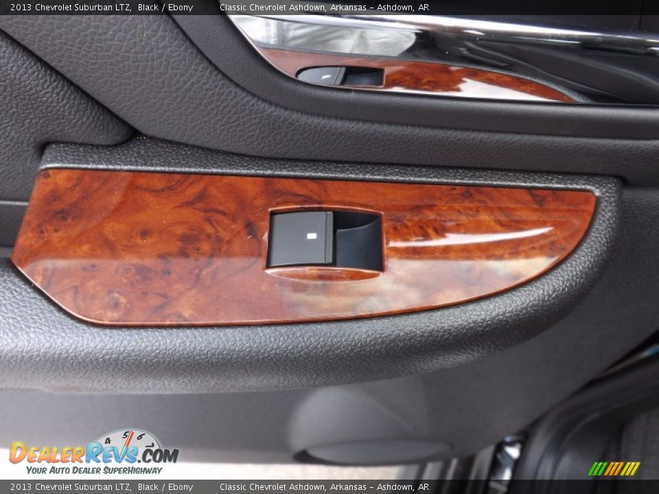2013 Chevrolet Suburban LTZ Black / Ebony Photo #22