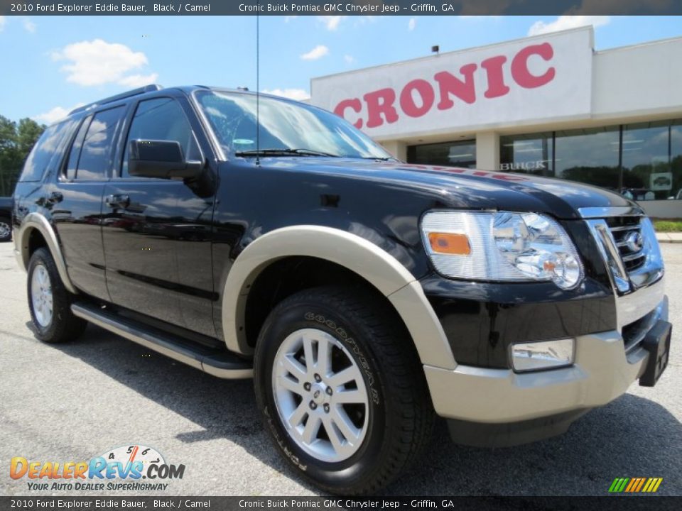 2010 Ford Explorer Eddie Bauer Black / Camel Photo #1