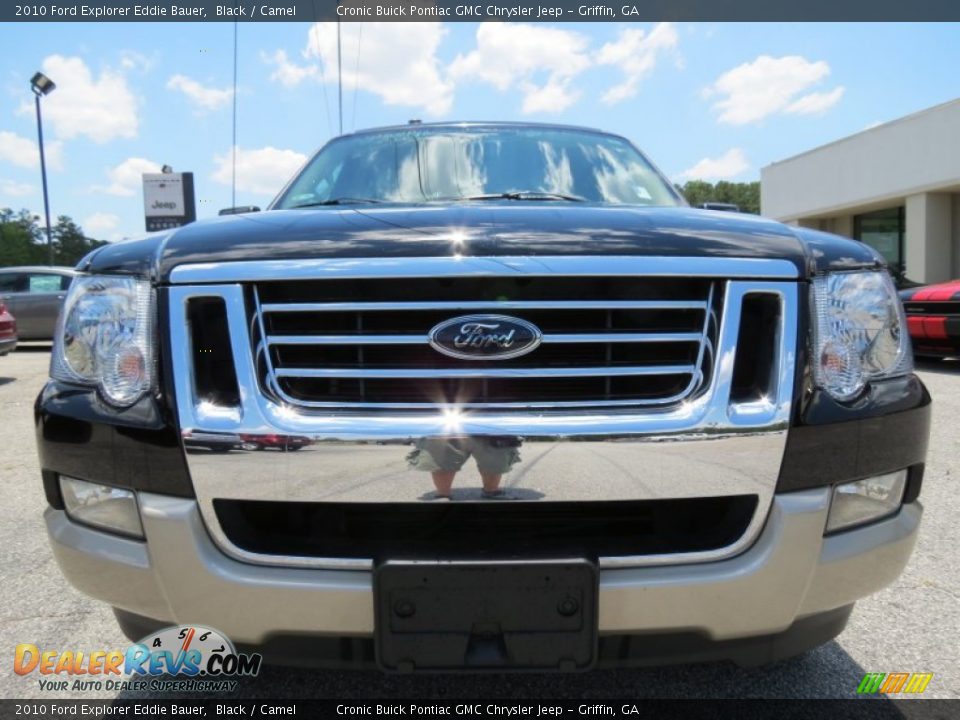 2010 Ford Explorer Eddie Bauer Black / Camel Photo #2