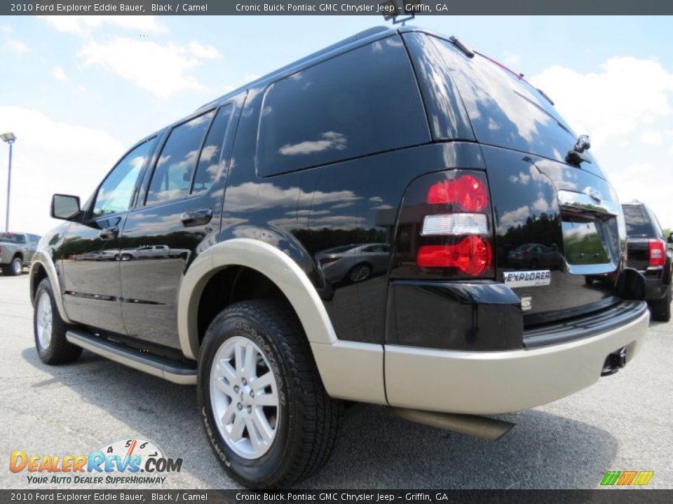 2010 Ford Explorer Eddie Bauer Black / Camel Photo #5