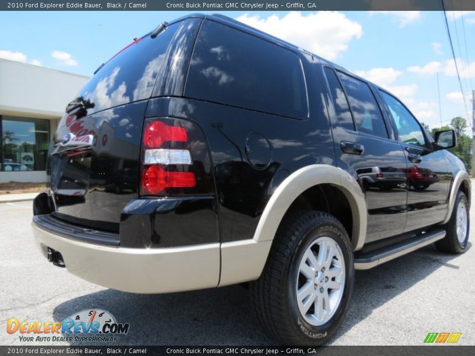 2010 Ford Explorer Eddie Bauer Black / Camel Photo #6