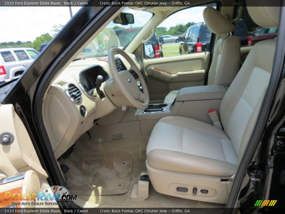 2010 Ford Explorer Eddie Bauer Black / Camel Photo #9