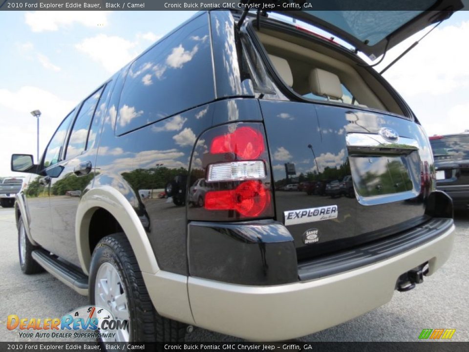 2010 Ford Explorer Eddie Bauer Black / Camel Photo #13