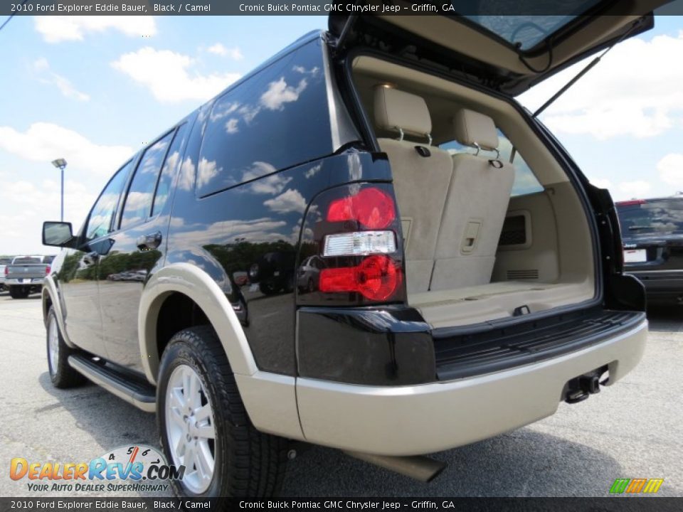 2010 Ford Explorer Eddie Bauer Black / Camel Photo #14