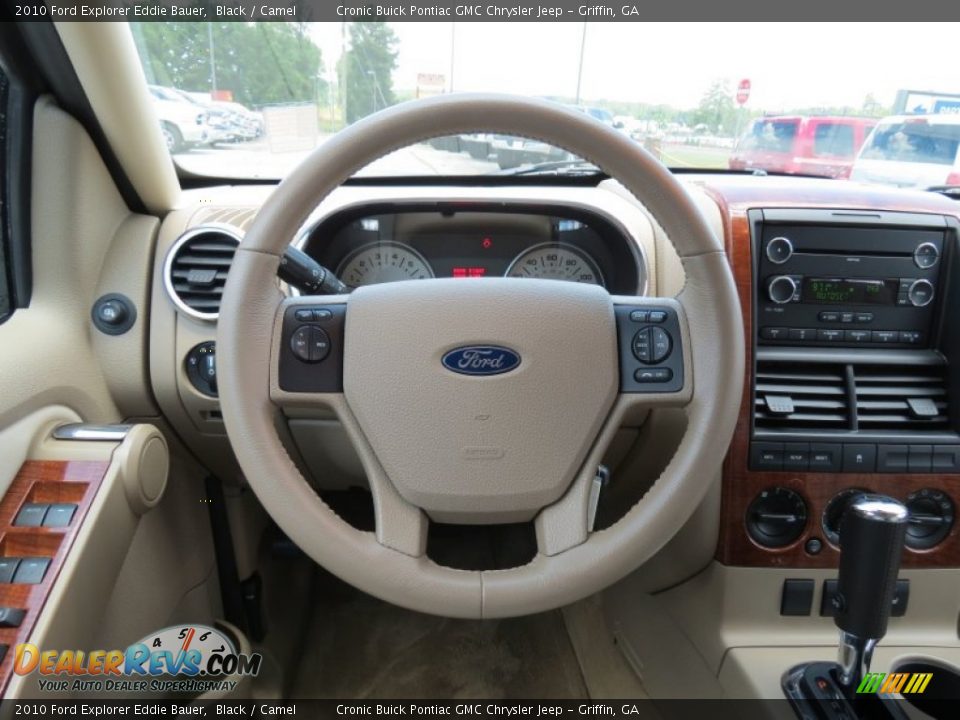 2010 Ford Explorer Eddie Bauer Black / Camel Photo #20