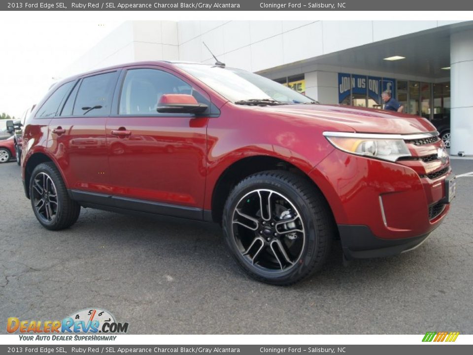 Ruby Red 2013 Ford Edge SEL Photo #1