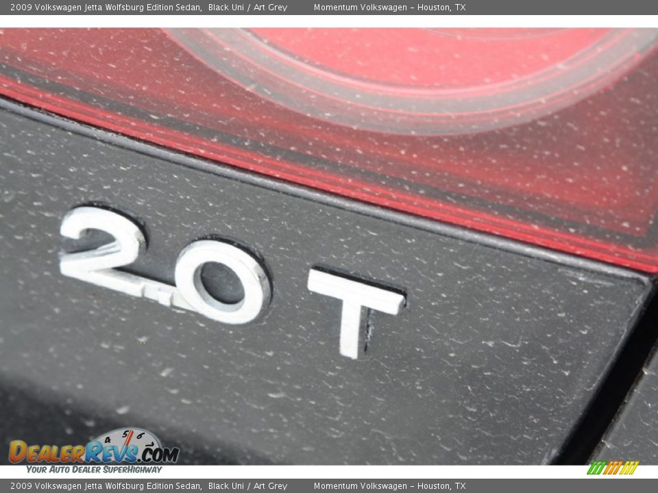2009 Volkswagen Jetta Wolfsburg Edition Sedan Black Uni / Art Grey Photo #7