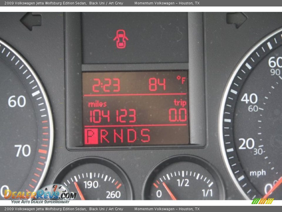 2009 Volkswagen Jetta Wolfsburg Edition Sedan Black Uni / Art Grey Photo #12