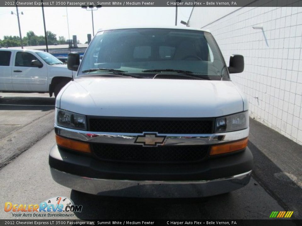 2012 Chevrolet Express LT 3500 Passenger Van Summit White / Medium Pewter Photo #5