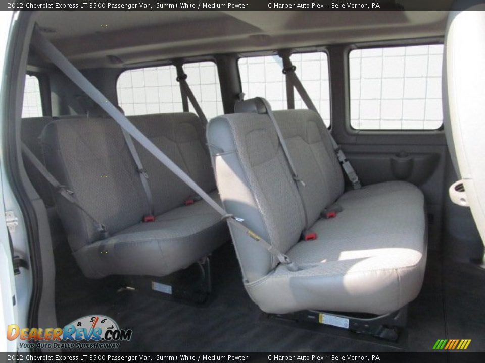 2012 Chevrolet Express LT 3500 Passenger Van Summit White / Medium Pewter Photo #19