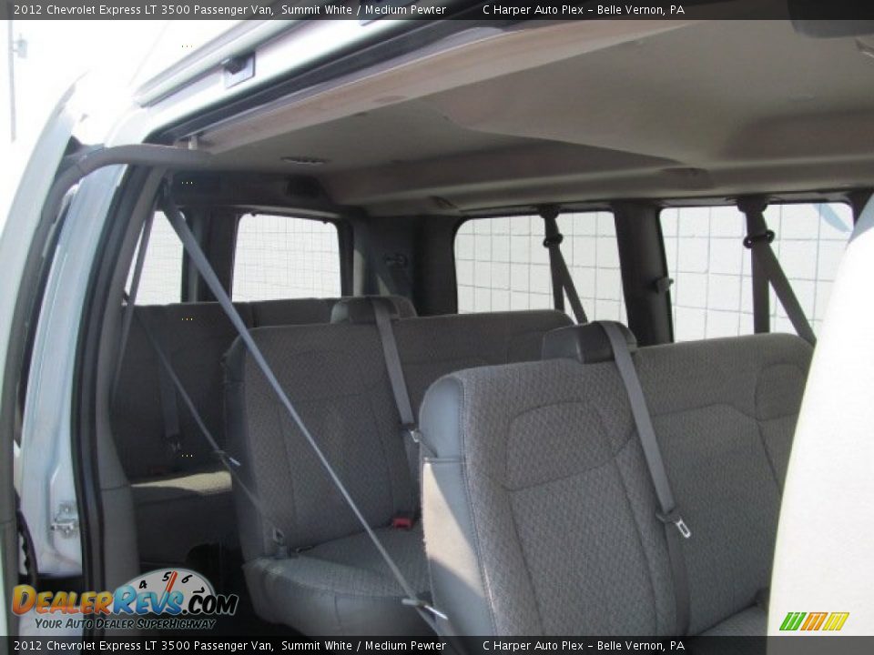 2012 Chevrolet Express LT 3500 Passenger Van Summit White / Medium Pewter Photo #20