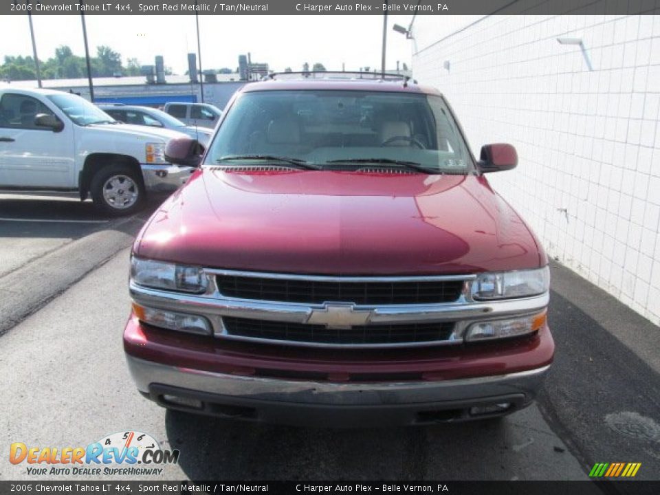 2006 Chevrolet Tahoe LT 4x4 Sport Red Metallic / Tan/Neutral Photo #5