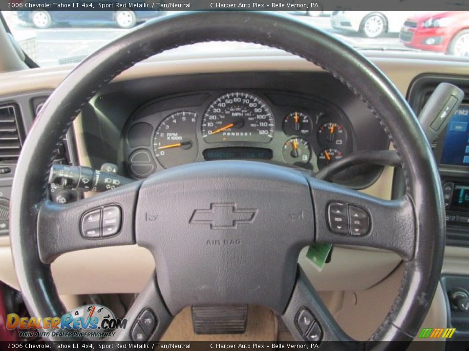 2006 Chevrolet Tahoe LT 4x4 Sport Red Metallic / Tan/Neutral Photo #18