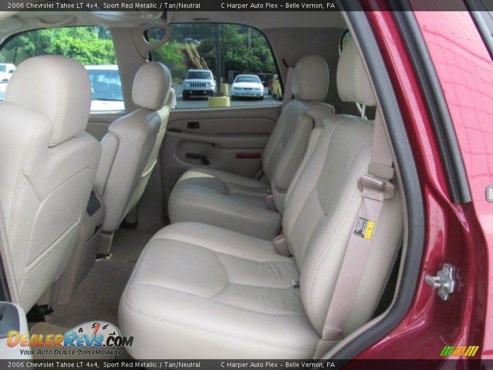 2006 Chevrolet Tahoe LT 4x4 Sport Red Metallic / Tan/Neutral Photo #20