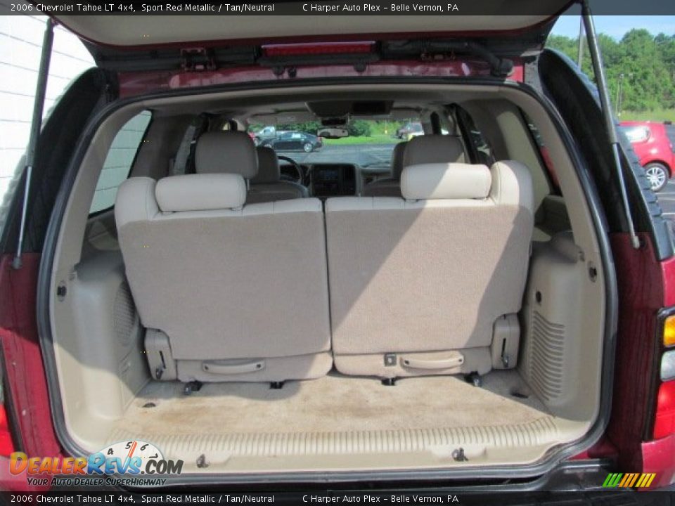 2006 Chevrolet Tahoe LT 4x4 Sport Red Metallic / Tan/Neutral Photo #22