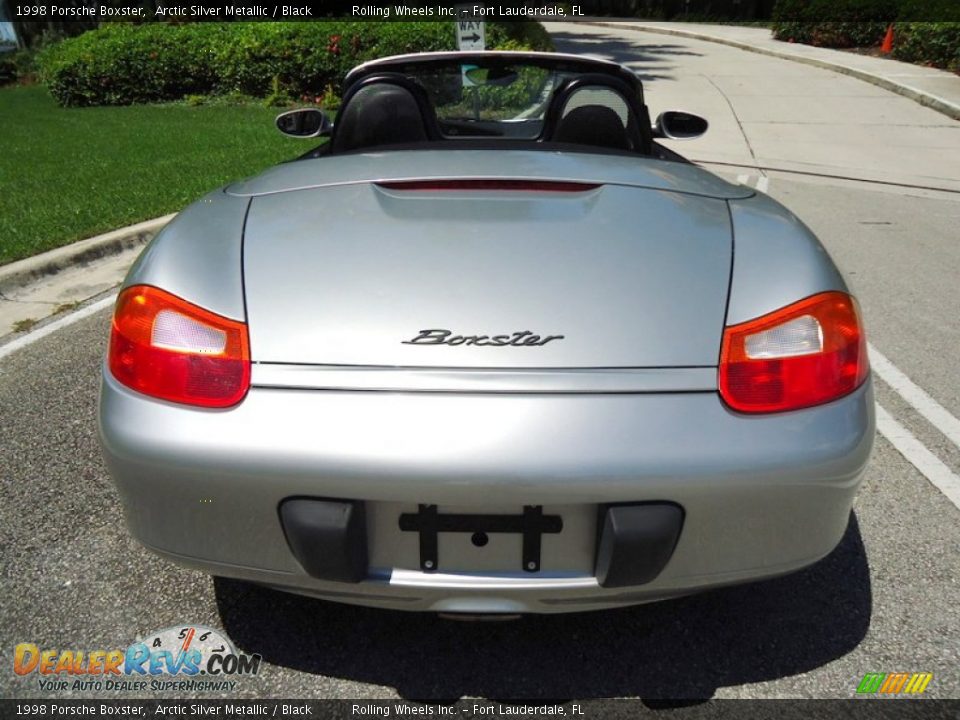 1998 Porsche Boxster Arctic Silver Metallic / Black Photo #2