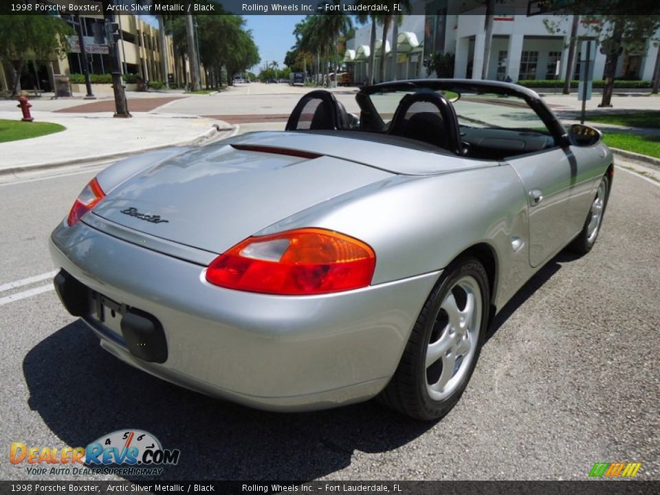 1998 Porsche Boxster Arctic Silver Metallic / Black Photo #4